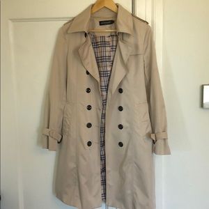 Adorable Tan Trench Coat